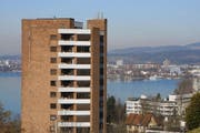Ein Hochhaus in Zug. (Bild Stefan Kaiser/Neue ZZ)