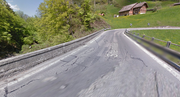 Die 1912 erbaute Chrutacherbrücke wird durch eine Stahlbetonbrücke ersetzt. (Bild: Screenshot Google Maps)