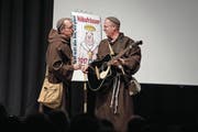 Sorgten für viele Lacher: die Näbufrässer aus Malters. (Bild: Corinne Glanzmann (Kriens, 24. Februar 2017))