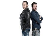 Sascha und Alec von «The BossHoss» zu Besuch in Luzern. (Bild: Pius Amrein / Neue LZ)