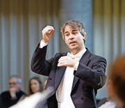 Andreas Felber im Kirchensaal Maihof. (Bild: Jakob Ineichen)