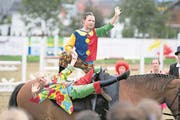 Die Clowns von Rottal II. (Bild: Corinne Glanzmann (Luzerner Zeitung))