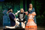Das Ensemble des Märchentheaters Triengen zeigt noch bis zum 20. Dezember das Grimm-Märchen «König Drosselbart» im Forum Triengen. (Bild: Manuela Jans-Koch)