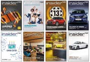Cover des Zentralschweizer Magazins Insider. (Bild: PD)