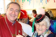 Robert Küng beim Fasnachtstanz. (Bild: pd)