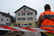 Am 24. März 2013 ereignete sich im Restaurant Mühle in Schattdorf ein Tötungsdelikt. Der Wirt wurde mit 14 Messerstichen tödlich verletzt. (Bild Sven Aregger (Schattdorf, 24. März 2013))