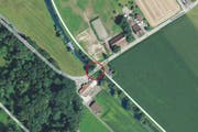 Die Suhrenbrücke zwischen Winikon und Triengen. (Bild: map.search.ch)