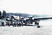 Am 25. August 1952 wurde der viermotorige US-Bomber aus den Tiefen des Zugersees geholt. (Bild: PD)