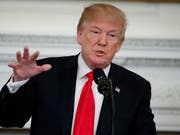 US-Präsident Donald Trump sieht in den Reaktionen Nordkoreas die Wirkung der verhängten Sanktionen. (Archivbild) (Bild: KEYSTONE/AP/EVAN VUCCI)