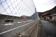 Die Autobahn A2 bei Beckenried. (Symbolbild/ Corinne Glanzmann/Neue NZ)