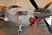 Eine PC 12 bei der Endmontage. (Archivbild/Neue LZ)