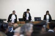 Die Richter verkünden das Urteil im sogenannten «Mafia Capitale»-Prozess. (Bild: Massimo Percossi/EPA (Rom, 20. Juli 2017))