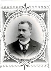 Xaver Vonarburg, Gründer des Unternehmens Vonarburg und Ururgrossvater Peter Vonarburgs. Das Bild entstand um 1895. (Bild: zvg.)