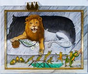 Lotti Hegglin "König der Tiere". (Bild: PD)