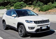 Der Compass sieht wieder richtig Jeep-mässig aus.