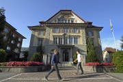 Das Gemeindehaus in Kriens. (Bild: Pius Amrein (Kriens, 11. Oktober 2012))