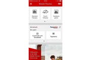 Wenn Sie die App starten, erscheint der Startbildschirm. Hier wählen Sie die Funktion «Touch-Fahrplan». Jetzt erscheinen maximal 13 Foto-Kacheln von Destinationen. Mit der Funktion «Kacheln bearbeiten» lassen sich Destinationen entfernen und durch andere ersetzen sowie bearbeiten und mit eigenen Fotos ganz individuell gestalten.