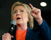Ex-Präsidentschaftskandidatin der Demokraten, Hillary Clinton. (Bild: John Locher/EPA)