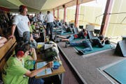 Im Schiessstand Niederwil ist das Kantonalschützenfest gut gestartet. (Bilder: Stefan Kaiser (25. Juni 2017))
