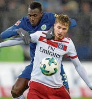 Der 17-jährige HSV-Stürmer Jann-Fiete Arp. (Bild: Axel Heimken/Keystone)