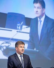 Der slowakische Aussenminister Miroslav Lajcák. (Bild: Thierry Monasset/Keystone (Brüssel, 4. Oktober 2016))