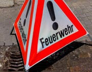 Die Feuerwehr konnte den Mann nur noch tot bergen. (Symbolbild)