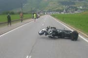 Die Unfallstelle in Andermatt. (Bild Kantonspolizei Uri)