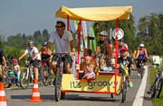 Die ganze Familie auf den Beinen: Am Sonntag werden bei schönem Wetter bis zu 30'000 Teilnehmer erwartet. (Bild Philipp Schmidli)