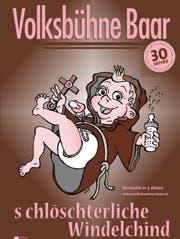 Die Titelseite des Programmhefts der Volkbühne Baar. (Bild: Screenshot/PD)