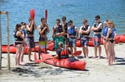 Wassersport mit Kanu, Segeln und Standuppadel am Montag (Bild: Wipfli Adrian)