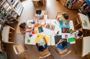 In Luzern gibt es auf das kommenden Schuljahr vier neue Kindergartenklassen. (Bild: Roger Grütter / Neue LZ)
