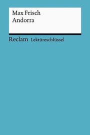 Blau erschliesst Literatur: Lektüreschlüssel zu Max Frischs «Andorra».