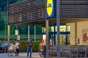 Die Lidl-Filiale in Küssnacht. (Symbolbild LZ)