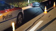 Die Spurensicherung am Unfallort erfolgte durch den Kriminaltechnischen Dienst der Zuger Polizei. (Bild: PD)