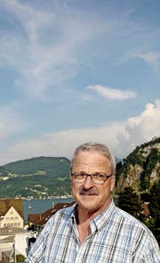 Maurus Adam, Präsident der «IG Lärm weg». (Bild: Corinne Glanzmann)
