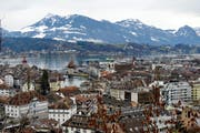 Blick auf die Stadt Luzern. (Bild: Corinne Glanzmann)
