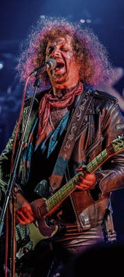 Liebt den Rock: Luke Gasser (51). (Bild: Mike Weibel)