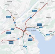 So stellt sich der Luzerner Verkehrsverbund die Entwicklung bis ins Jahr 2022 vor. (Bild: Grafik: VVL)