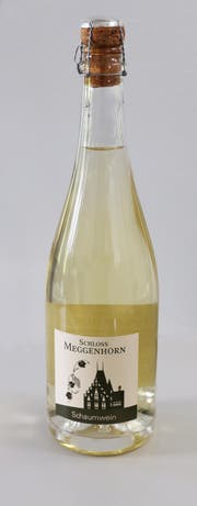 Eine Flasche Schaumwein Meggenhorn. (Bild: PD)