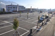 In Alpnach Dorf gibt es eine Park-and-Ride-Anlage. (Bild: Robert Hess (4. Dezember 2013))
