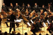 Der Orchesterverein Nidwalden am Neujahrskonzert. (Bild André A. Niederberger/Neue NZ)