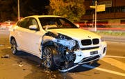An den Fahrzeugen entstand ein Schaden ... (Bild: Luzerner Polizei)