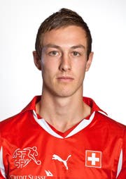 François Affolter im Dress der Schweizer Nationalmannschaft. (Bild: Archiv Keystone)
