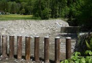 Hochwasserschutzmassnahmen in Wolfenschiessen. (Bild: Corinne Glanzmann)