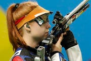 Nina Christen aus WolfenSCHIESSEN belegt den hervorragenden 6. Schlussrang. (Bild: EPA / Valdrin Xhemaj)