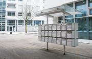 Firmen mit ausländischen Muttergesellschaften kommen unter Druck: Briefkasten in der Stadt Zug. (Bild: Alexandra Wey/Keystone (7. Januar 2017))