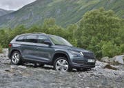 Der Skoda Kodiaq belebt schon bald in vielen Varianten den Markt der kompakten Autos mit Offroadqualitäten, starker Technik und grossem Raumangebot. Bilder PD