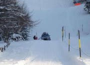 Auf die Piste gekommen. (Leserbild Rony Bachmann)