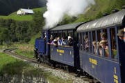 Unterwegs mit der Dampfbahn über den Furka. (Bild: Archiv/Neue UZ)