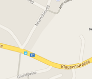 Die Einfahrt von der Klausenstrasse in den Neumühleweg in Bürglen wird saniert. (Bild: Google Maps)